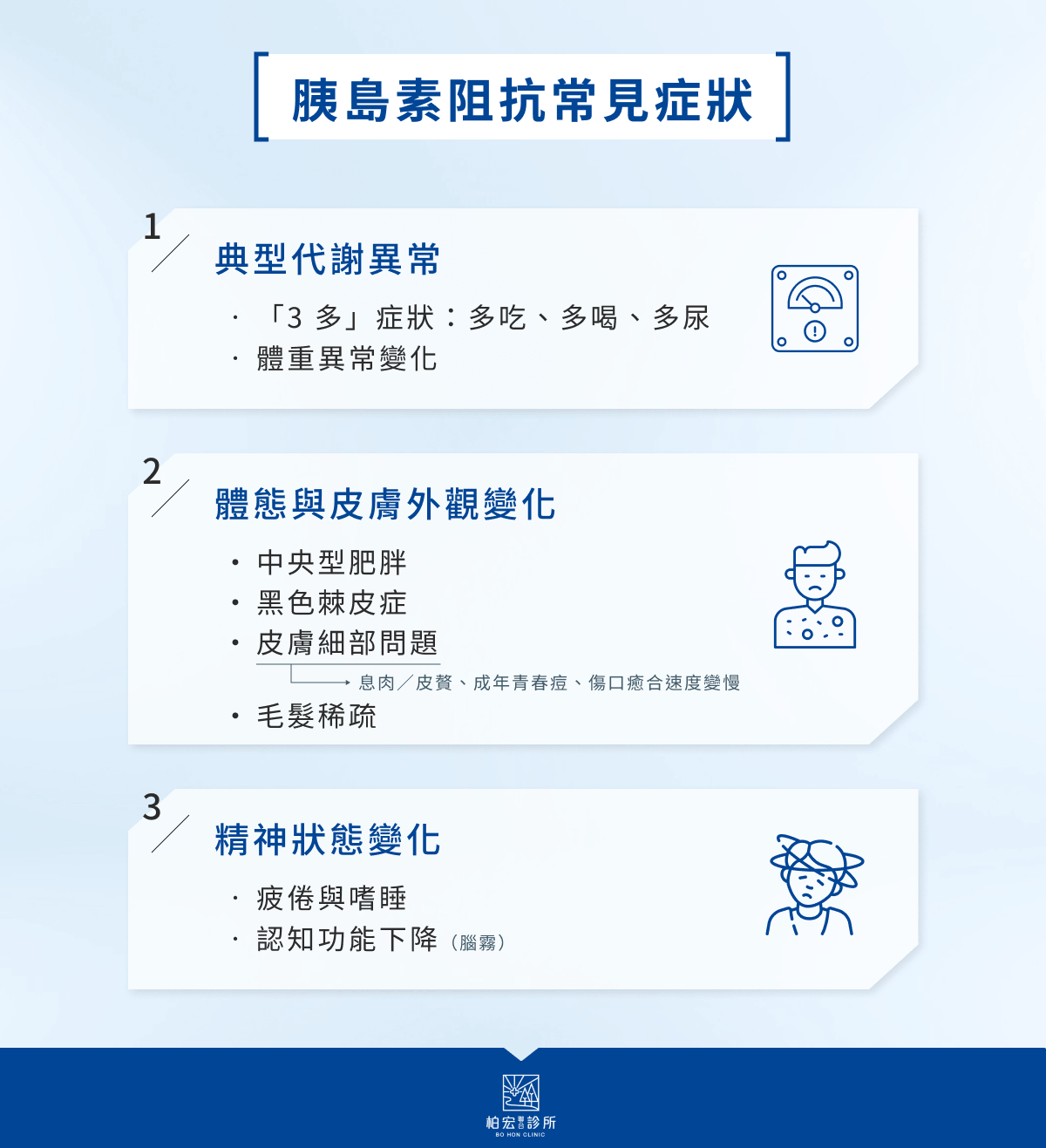 胰島素阻抗常見症狀