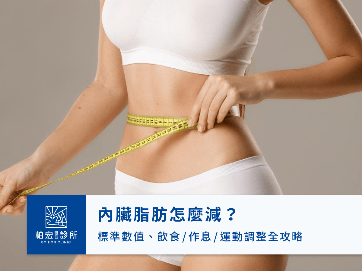 內臟脂肪怎麼減？標準數值、飲食／作息／運動調整全攻略