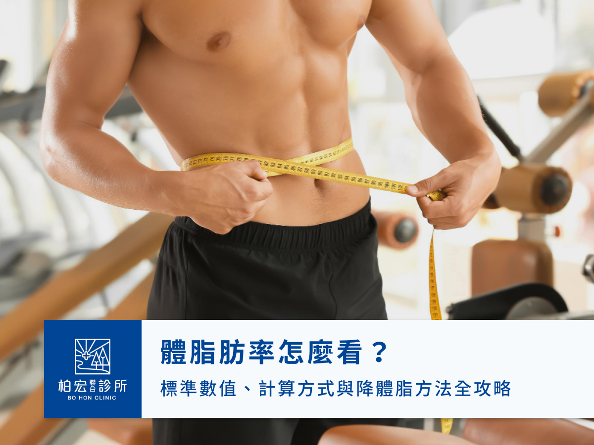 體脂肪率怎麼看？標準數值、計算方式與降體脂方法全攻略